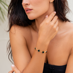 Celine Clover Bracelet - Gold