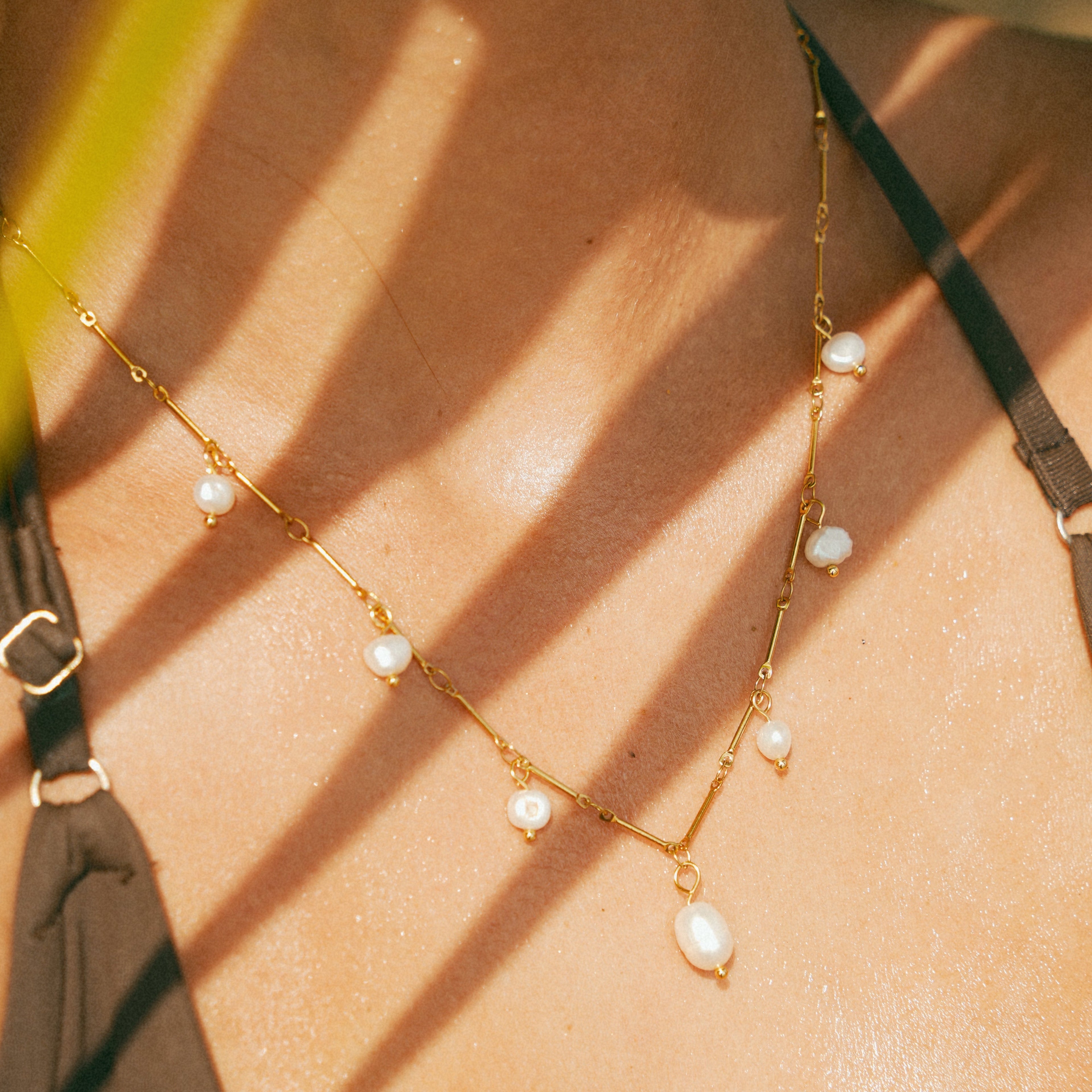 Santorini Pearl Necklace (Bundle)